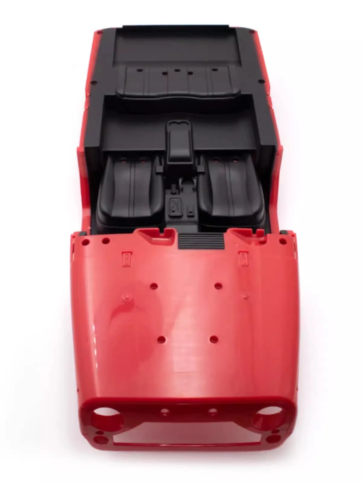 KYX RC model car 313mm wheelbase simulation carriage shell DIY modification with interior climbing car shell