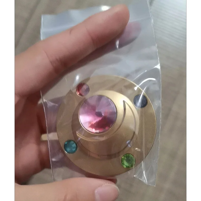 Anime Sailor Usagi Tsukino Brooch Cosplay Prop Handmade Accessories eo]5