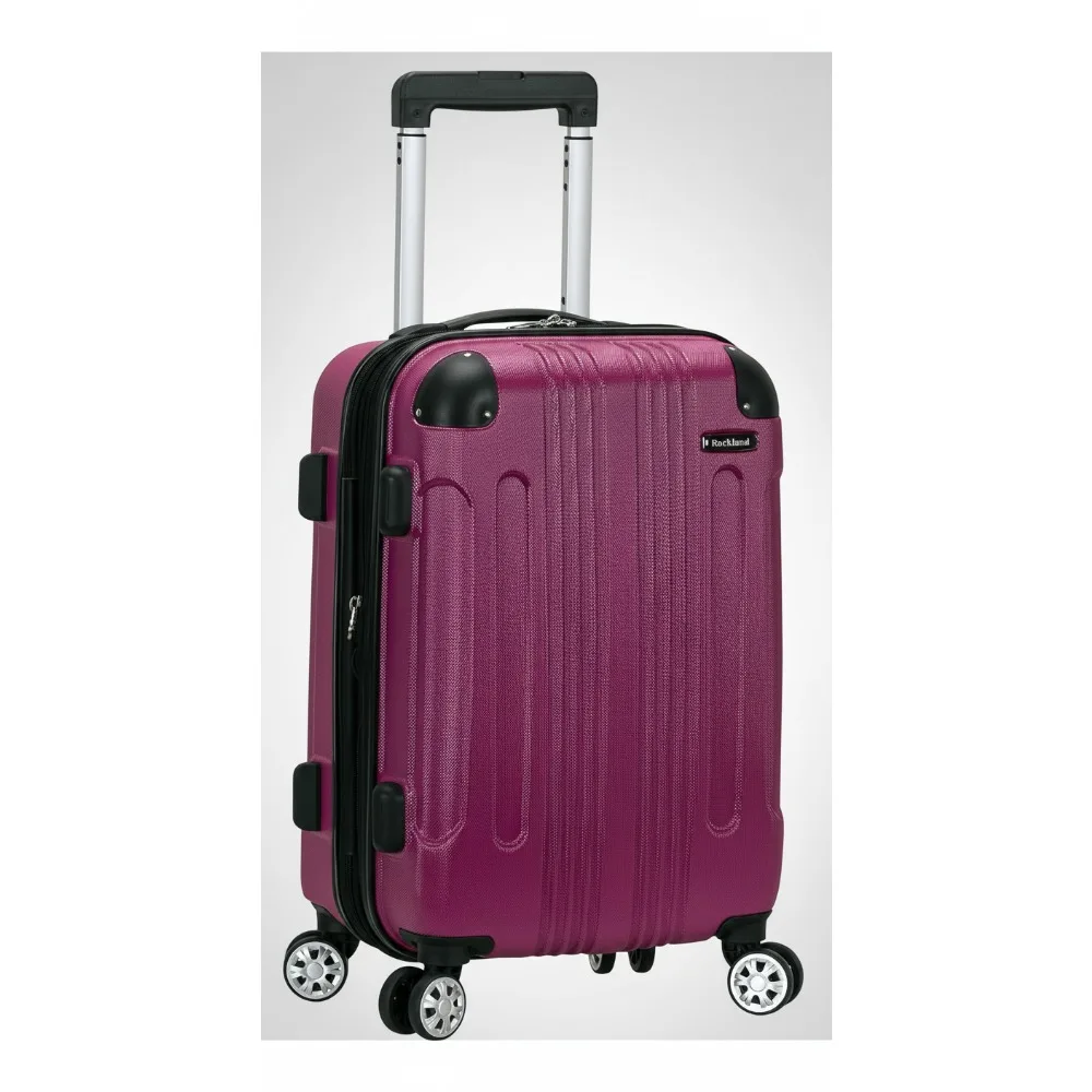 

Lightweight Hardside Spinner Wheel Carry-On Luggage, 20-Inch, Durable ABS for Travelers