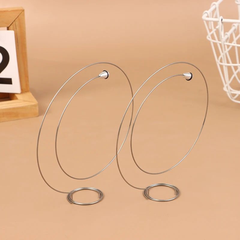 Adjustable Stainless Steel Wire Eye Loupe Eyeglasses Holder Watch Repair Easy To Stuck Magnifier Eyepiece Steel Ring Accessories