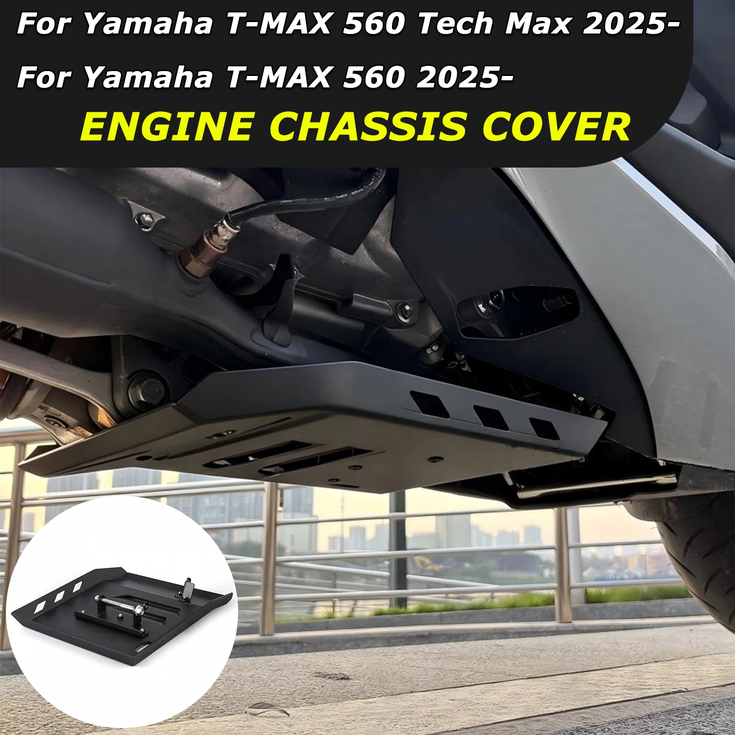 For Yamaha T-MAX 560 TMAX 560 TECH MAX TMAX560 2025 2026 New Motorcycle Skid Plate Engine Base Chassis Guard Protection Cover