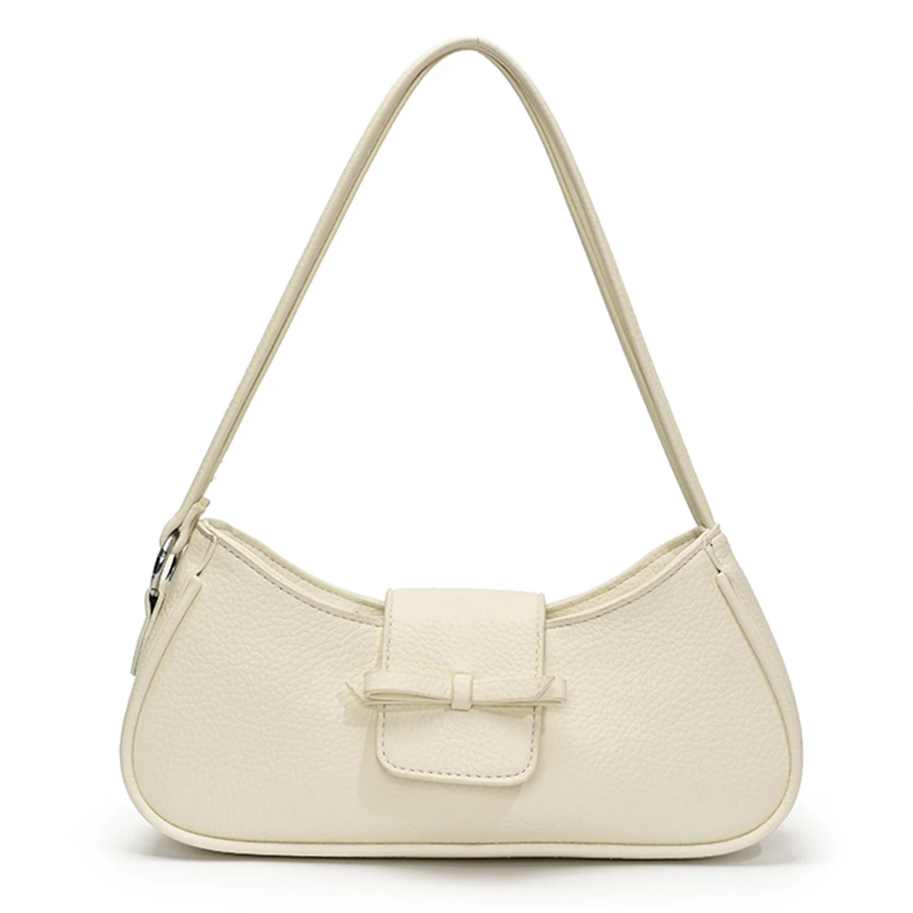 

Women Casual Underarm Bag PU Leather All-Match Shoulder Bag Stylish Cool Girl Handbag Travel Shopping Work Date Bag