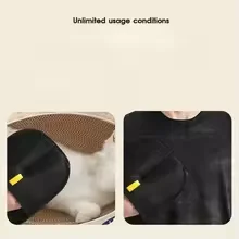 Los guantes de depilación para gatos utilizan guantes lavables en su hogar o en la oficina para eliminar el vello y los restos Tienda de mascotas Tudo Para Caes