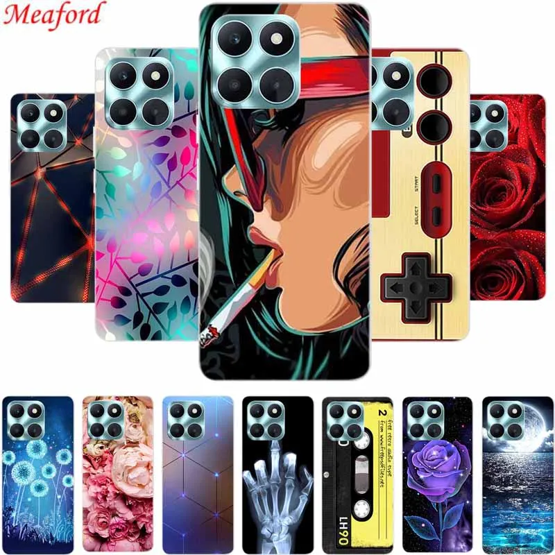 For Honor X8b Back Cover Case X 8 b Coque Clear TPU Bumper Silicone Soft Phone Case For Honor X8b Case HonorX8b 6.7