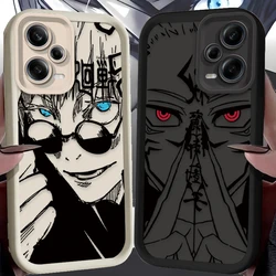 Custodia per telefono Jujutsu Kaisen per Xiaomi Redmi Note 13 12 11 Pro Plus 4G 5G 12S 11S 10S 10 9 9S 8 12C 13C A3 Soft Silicone Funda