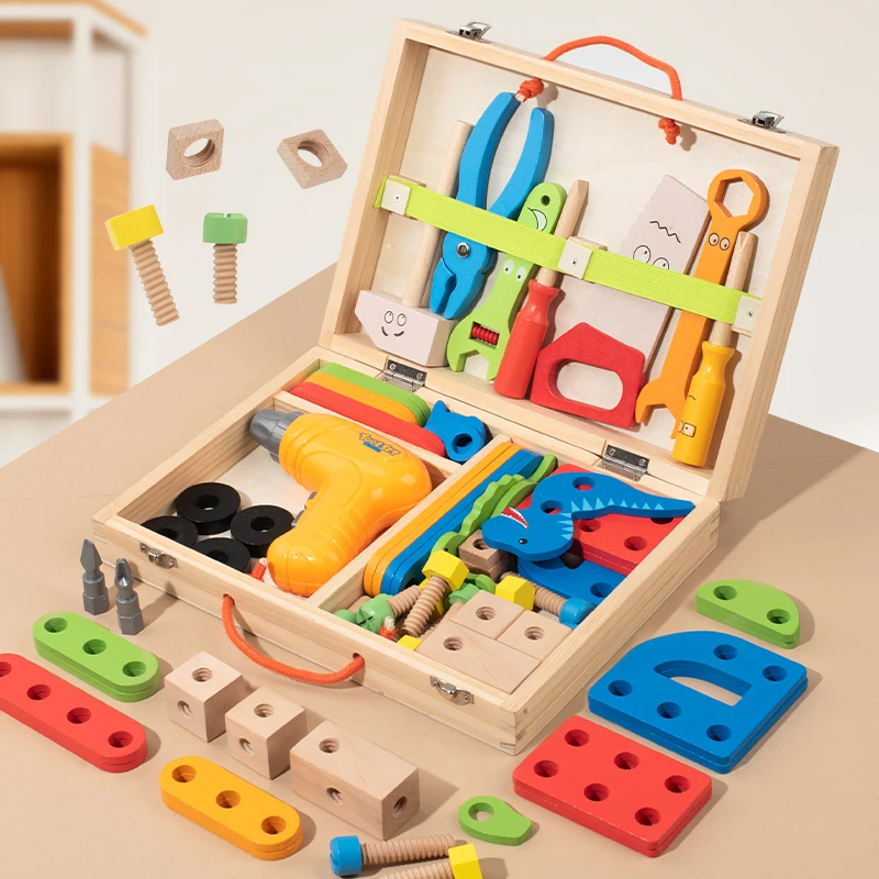 wooden-drill-tool-box-kids-educational-disassembly-screw-nut-assembly-play-set-toys-and-gifts