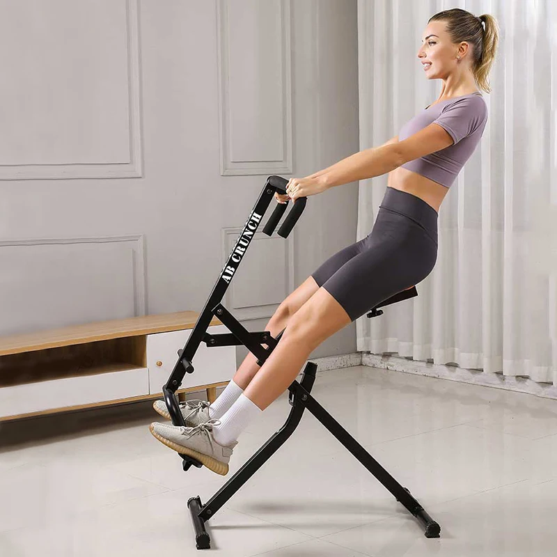 AS SEEN ON TV New Item 2022 Whole Body Fit Total Crunch Workout Exercise Squat Machine Gym Inversion Ab Body Crunch