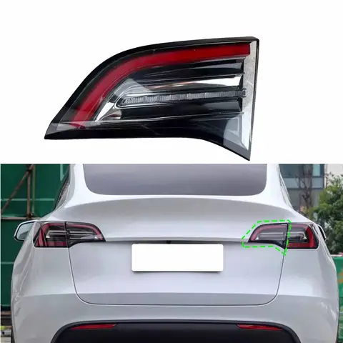 1502089-00-B 자동차 오른쪽 후면 역방향 테일 라이트 브레이크 램프 2021-2023 Tesla Model 3 Model Y 자동차 테일 라이트 액세서리