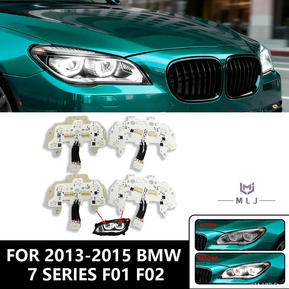 For BMW 7 Series F01 F02 2013-2015 Angel Eye Daytime Running Light Chip Module Accessories Full LED Headlight Light Source Chip