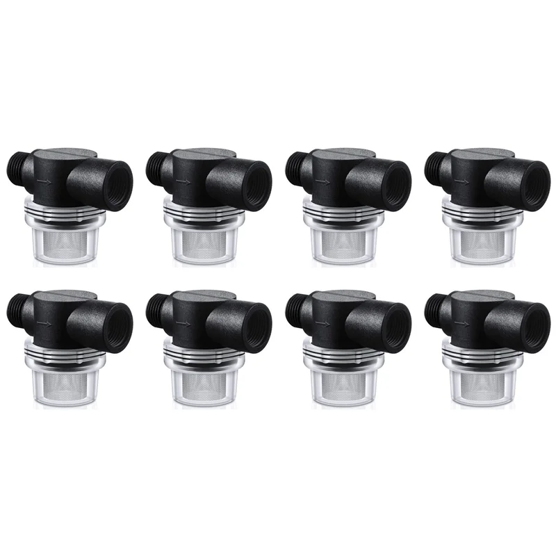 

Фильтр-фильтр водяного насоса AB13-8X, сменный фильтр для автодома, поворотный трубный фильтр 1/2 дюйма, совместимый с насосами WFCO или Shurflo