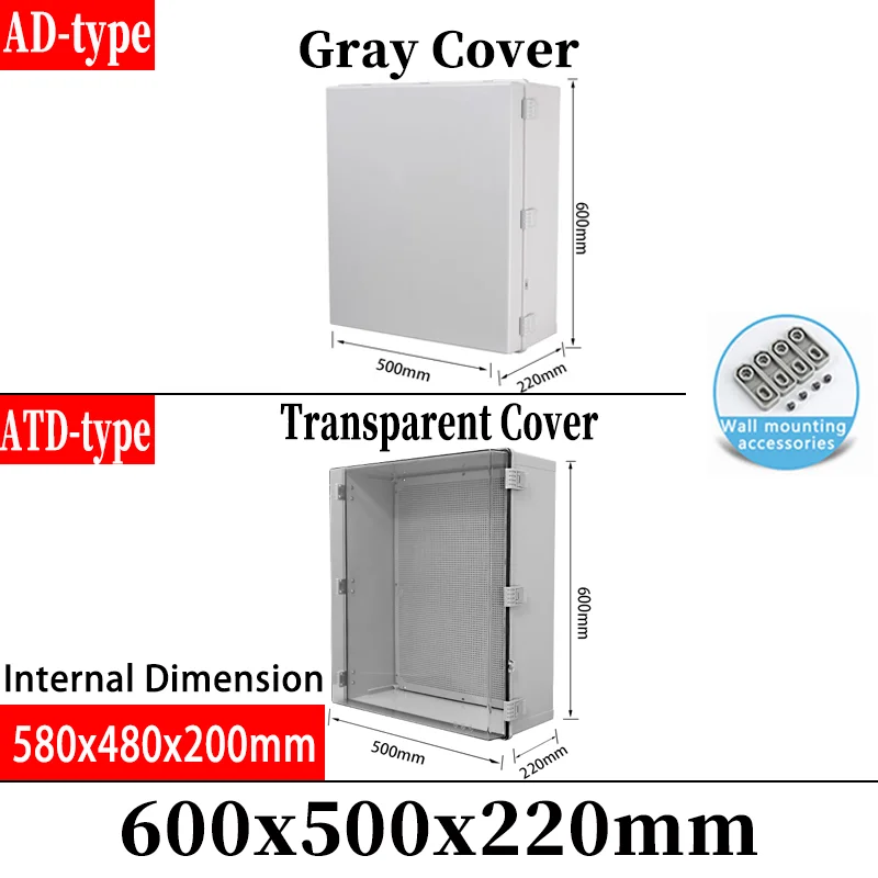 IP67 Outdoor Waterproof Box, ABS Engineering Plastic Base Box, Outdoor Monitoring Power Box image 3