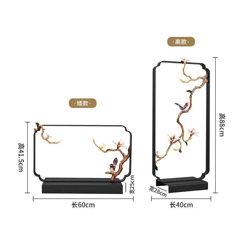 New Chinese style Bogu shelf, study entrance cabinet ornament, high-end atmospheric sofa corner few Chinese decorations