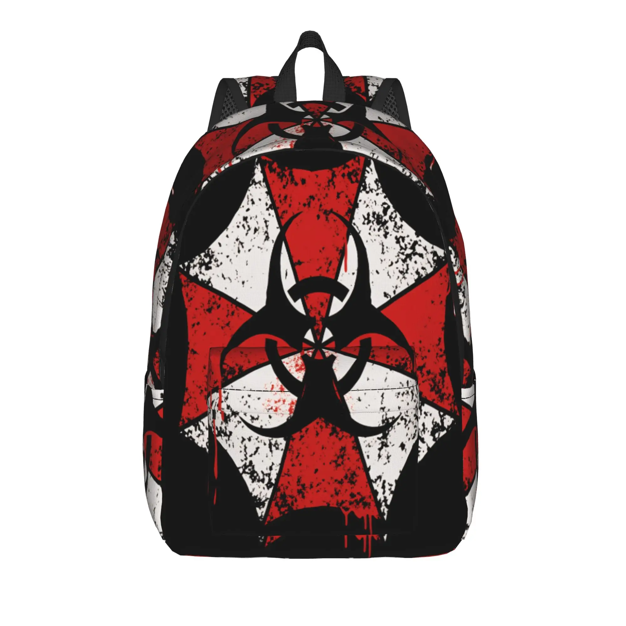 Game R-Resident E-Evil U-Umbrella Backpack Youth  Durable Backpacks Polyester Casual High School Bags Daily Designer Rucksack