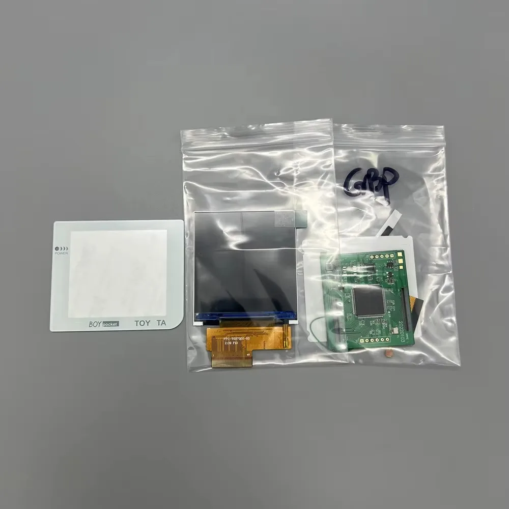 Nieuw GBP LCD-scherm, 2,6 inch originele maat IPS hoge helderheid, eenvoudige installatie voor Gameboy Pocket