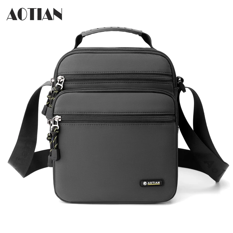 AOTIAN Brand Shoulder bag for men Crossbody Bag Small Man Sling Messenger Bag nylon Male Purse Boys Cross bag Handbags Bolsas