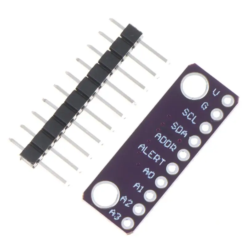 ~ADS1115 4 Channel 16Bit ADC Module Adjustable Gain High Precision Board For MCU Signal Acquisition DIY Electronic Projects