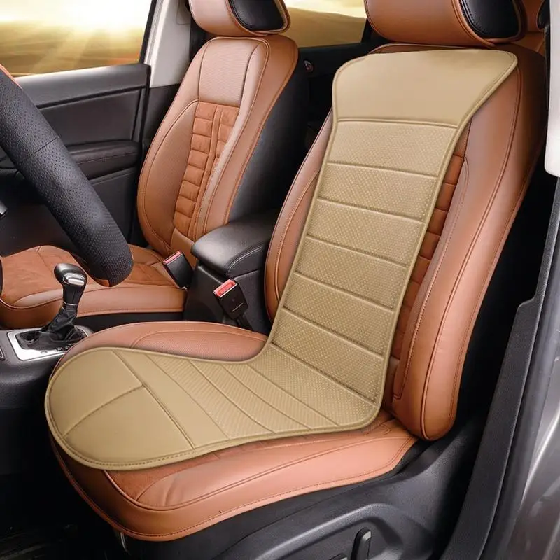 سيارة التدفئة وسادة مقعد الشتاء ساخنة غطاء مقعد السيارات مريحة وتنفس مقعد حصيرة سخان لسيارة صغيرة RV سيدان وسيارات الدفع الرباعي #3