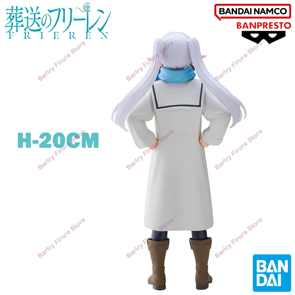 Original Genuine BANPRESTO Frieren: Beyond Journey's End Frieren Firgure 20cm Anime Figure Action Figures Toys Gifts For Kids