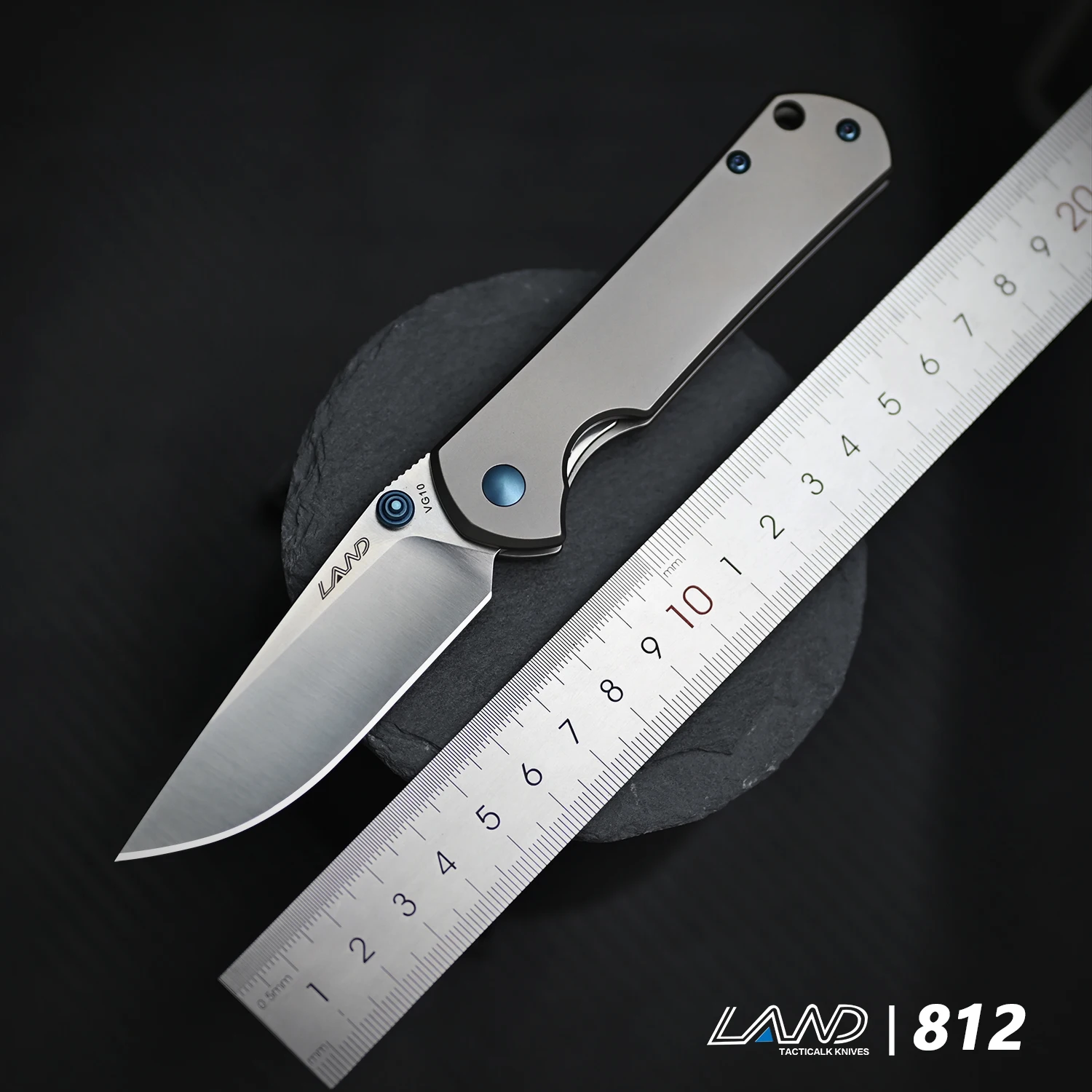 LAND 812 VG10 Blade TC4 manico in titanio coltello pieghevole tascabile per esterni EDC Survival Rescue Tool campeggio caccia coltelli da pesca nuovo