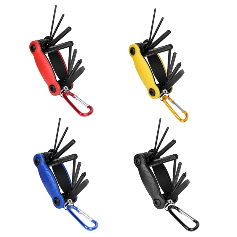 8-in-1 Multi-Function Bike Mechanic Repair Tool Portable Maintenance Tool for Mountain Road Bike MTB Easy to Use