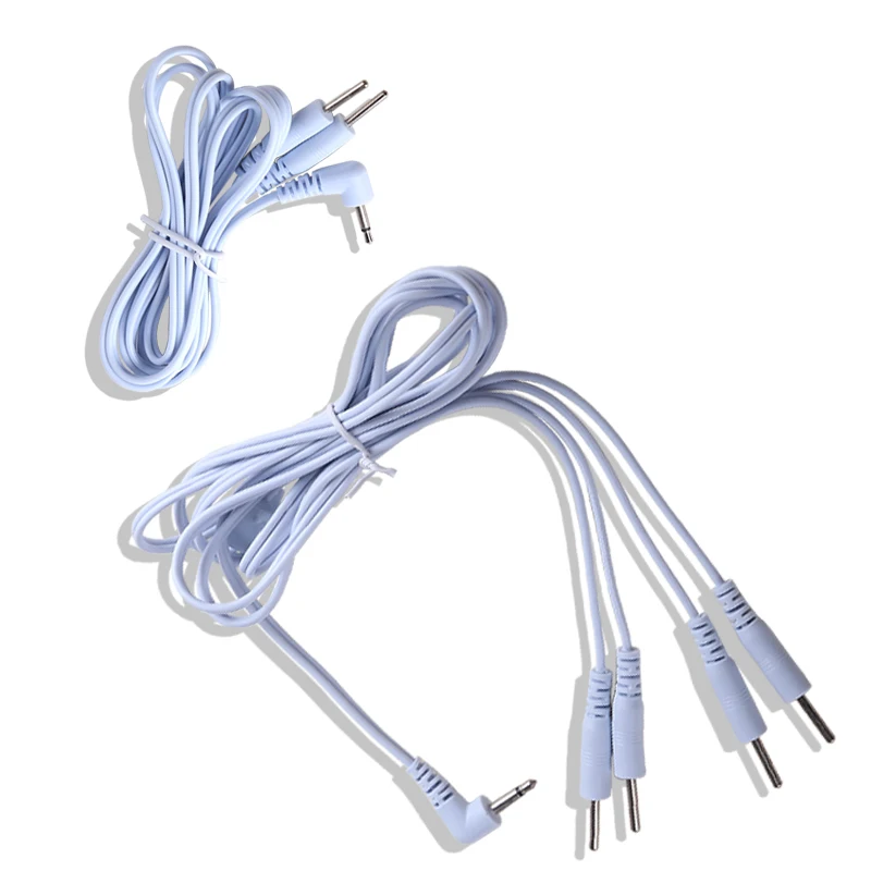 2.5mm Physiotherapy Machine Replacement Gloves with Wires Cable for Acupuncture Muscle Stimulator Massage Accessories Connection