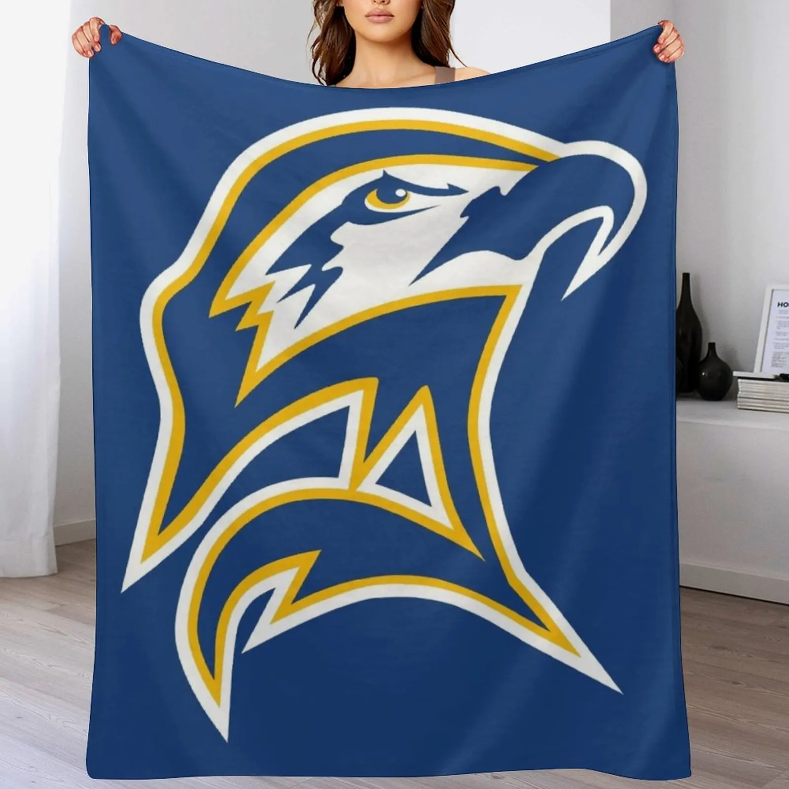 

St. Mary's College of Maryland-seahawks Throw Blanket Heavy Nap Summer Blankets