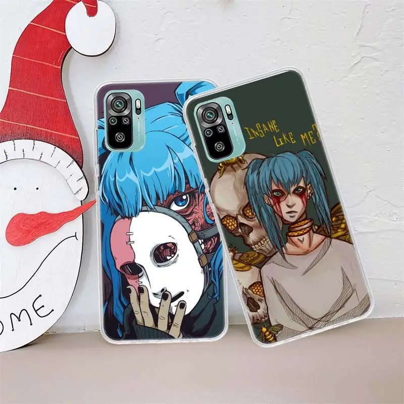 Sally Face Game Phone Case For Xiaomi Poco X3 F6 X4 F4 GT M3 M4 M5 M5S X5 X6 Pro 5G F5 F3 F2 F1 Mi Note 10 Lite Silicon Cover T