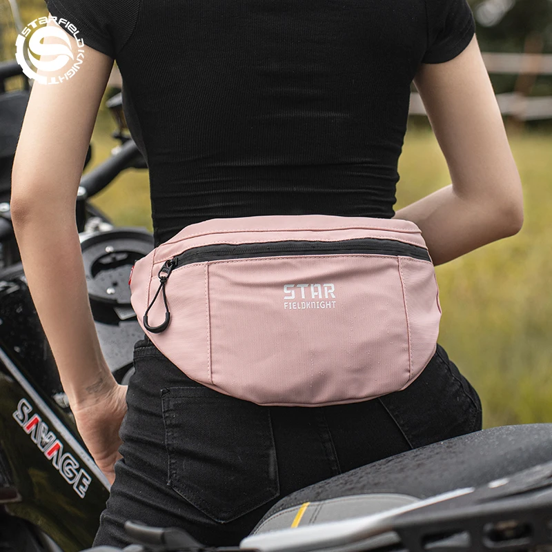 

SFK Motorcycle Cycling Waist Bag Multifunctional Crossbody Bag Front Chest Pack Splash-proof Men Women Riding Gears Accessories