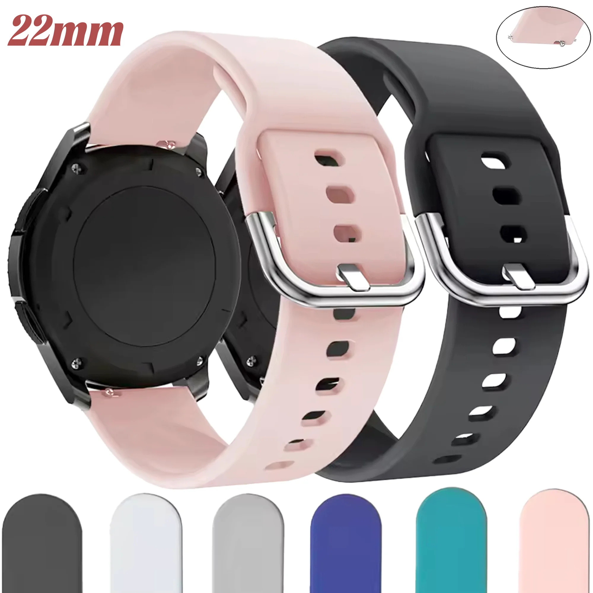 Silicone Strap Band…
