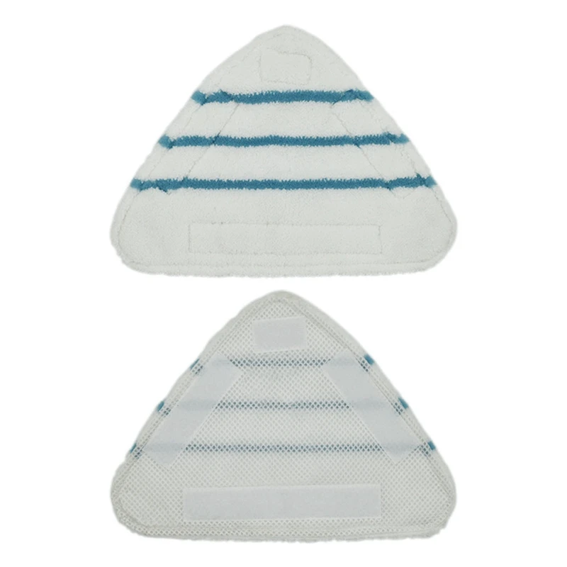 Microfiber Steam Mop Substituição Pads, Triângulo Pano Lavável, Limpeza do Chão, Head Pad, 9Pcs