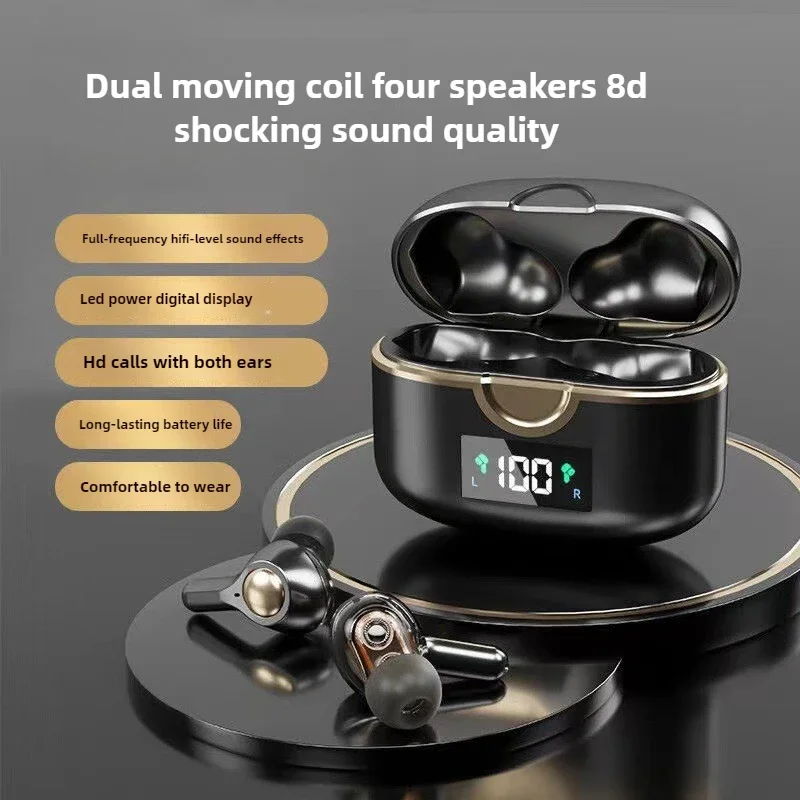 

Popular T22TWS Bluetooth headset ENC call noise reduction in-ear dual-speaker stereo wireless headset