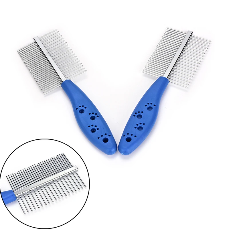 Grooming Comb Brush Comb Rake Hair Shedding Kill Flea For Pet Cat Dog Pet Tools