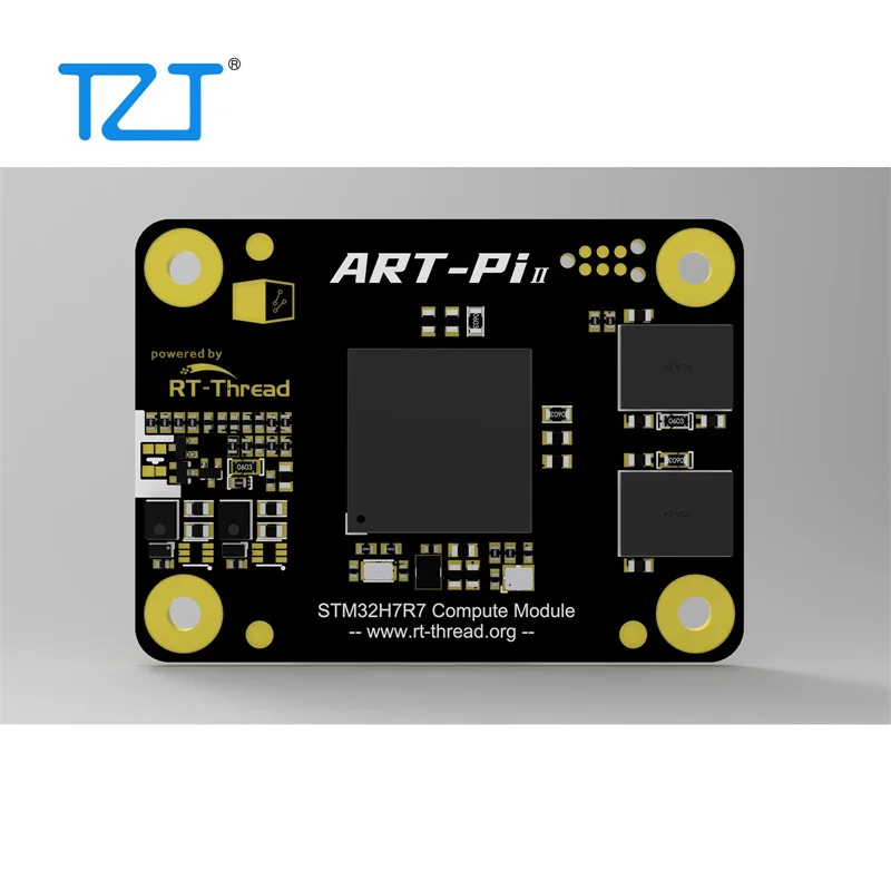 

Высокопроизводительная макетная плата TZT RT-Thread ART-Pi II STM32H7R7 Основная плата с 4 ГБ EMMC + базовая плата