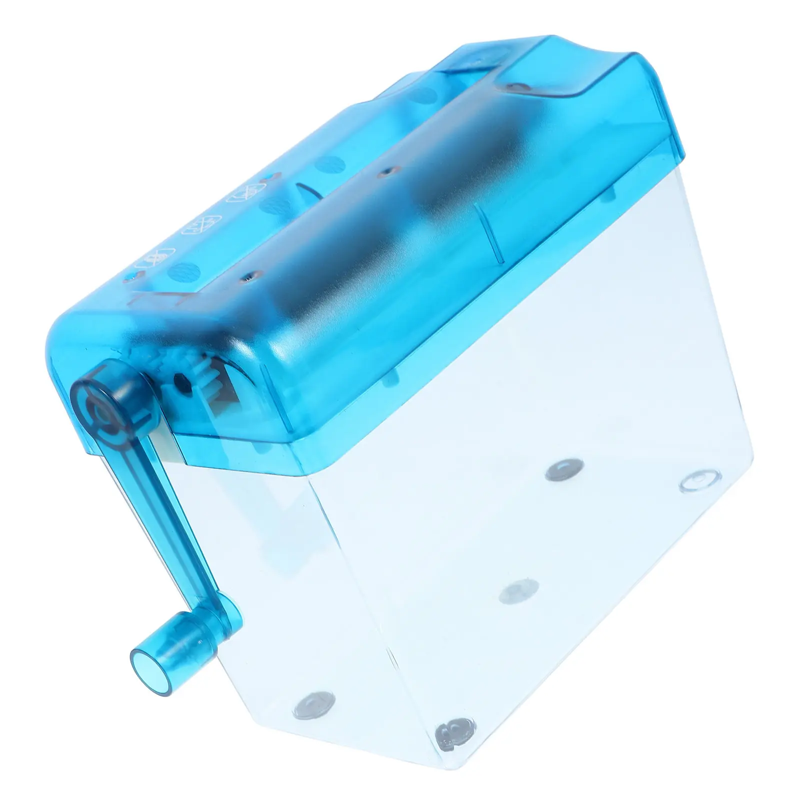 

Manual Paper Shredder Small Desktop Hand Shredder Wear-Resistant Office School Home Paper Cutting Convenient Hand Device