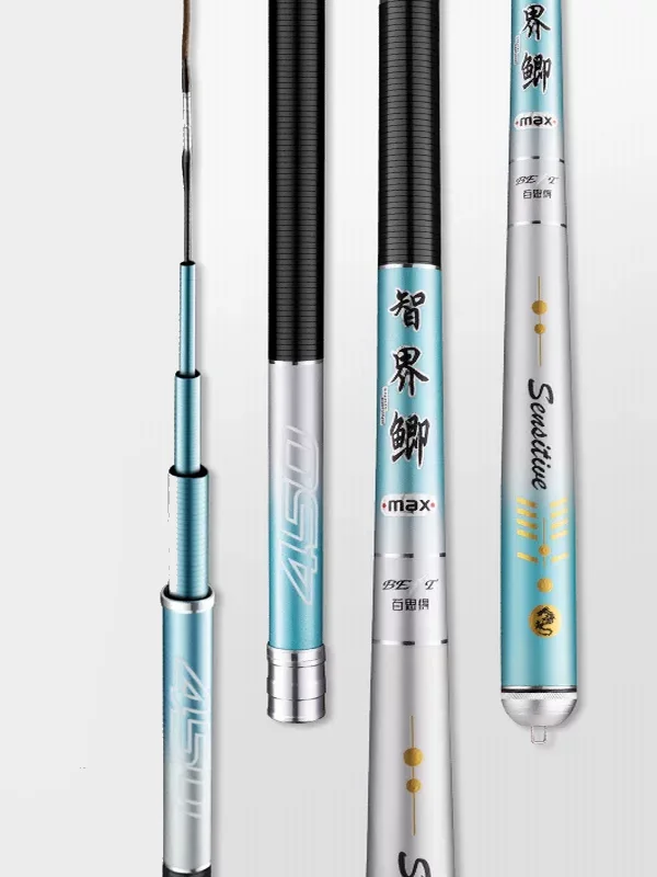 ZZ339A ZZ339 New Version 2.7m 3.6m 3.9m 4.5m 4.8m 5.4m 5.7m 6.3m 7.2m 37 28 19 Hard Crucian HERABUNA Thin Fishing Rod 2 Tips