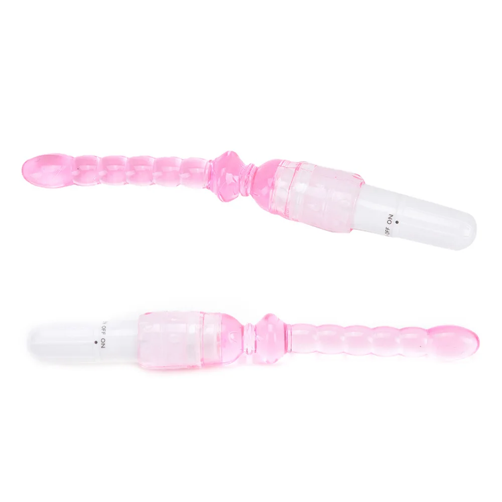 1/3 Pcs 9‘’ Jelly Vibrator Stick Long Anal Butt Plug Beads Silicone G-spot Massager Sex Toys For Couples Masturbation Dildo