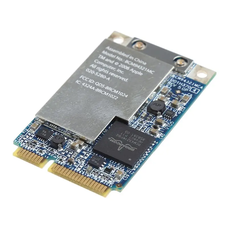 BCM94321MC 270Mbps Mini PCI-E การ์ด LAN ไร้สายสำหรับ สำหรับ BCM94321MC