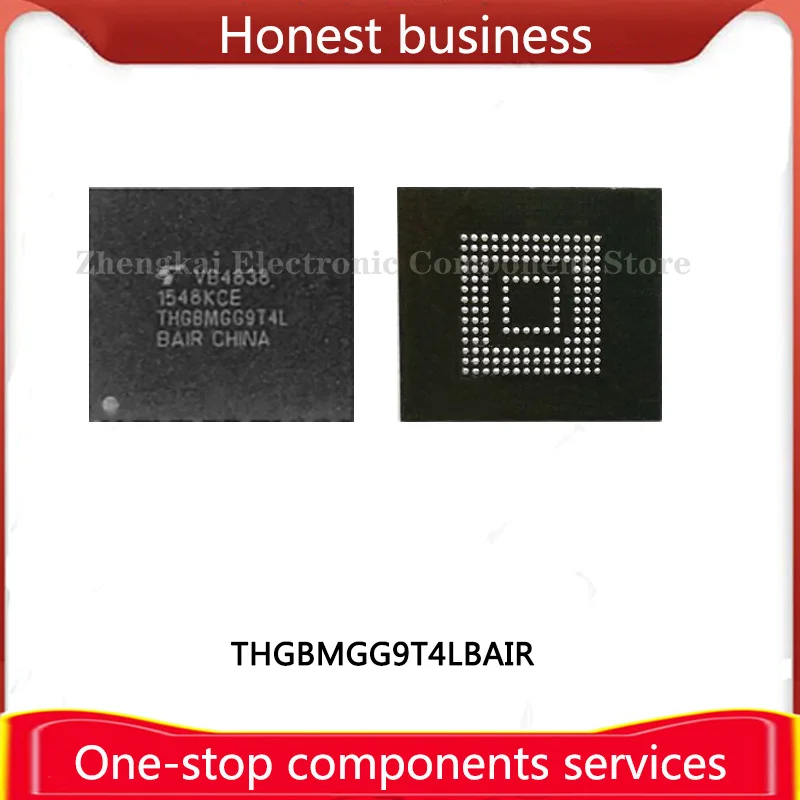 

THGBMGG9T4LBAIR 64G 100% Working 100% Quality eMMC BGA153 64Gb Chip Mobile Phone Hard Disk Memory Computer Storage THGBMGG9T4L