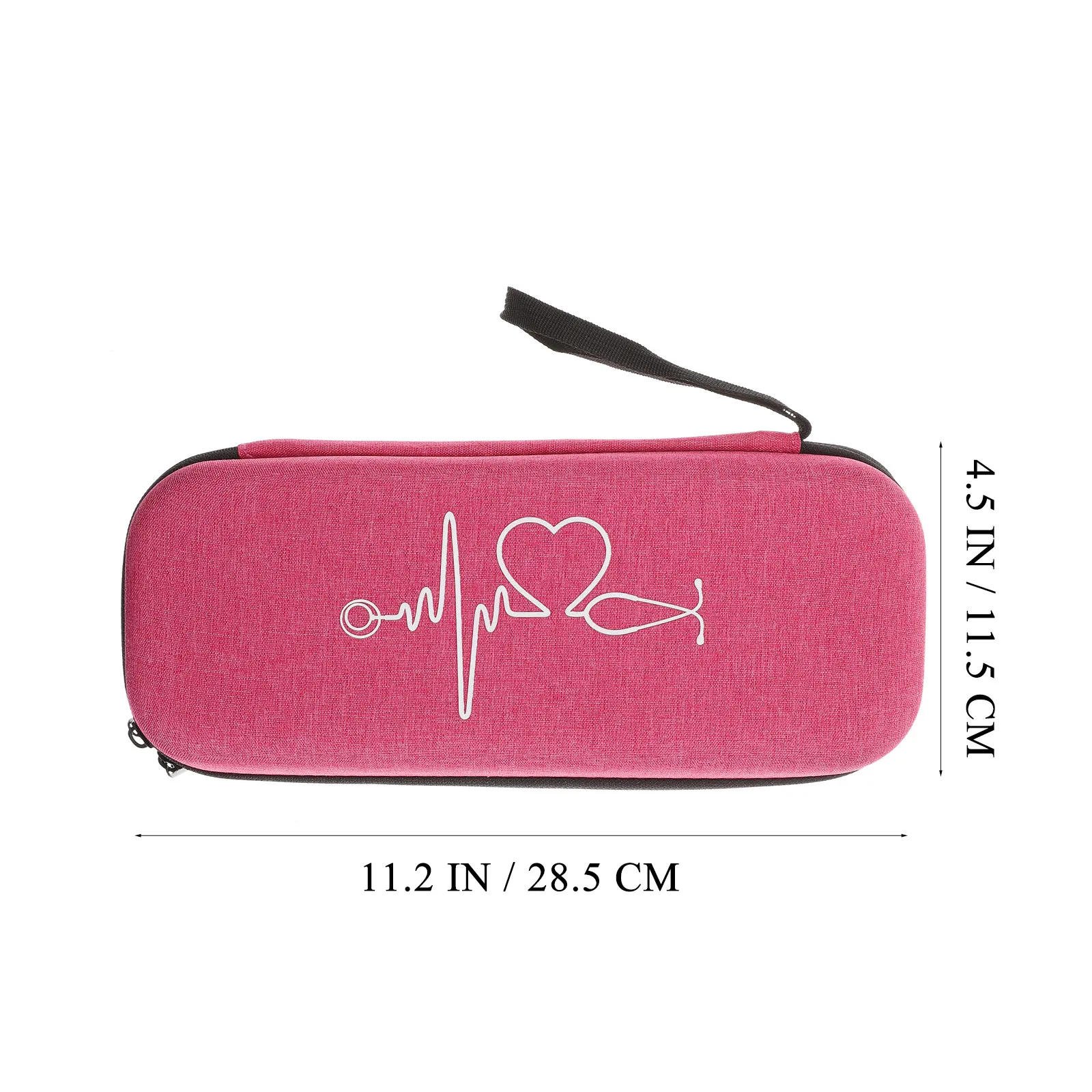1Pcs Stethoscope Storage Case Eva Hard Shell Dustproof Portable Bag Compatible for 3M Medical Teaching Storage Pouch
