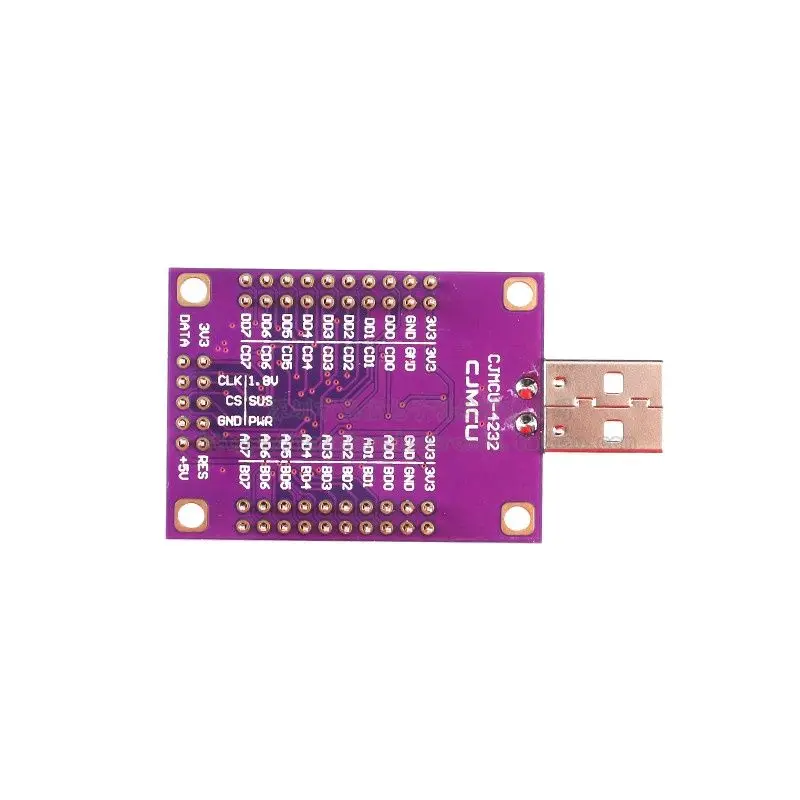 FT4232 Four-Channel USB Serial Port Module - UART SPI I2C JTAG RS232 RS485 RS422 Communication Converter