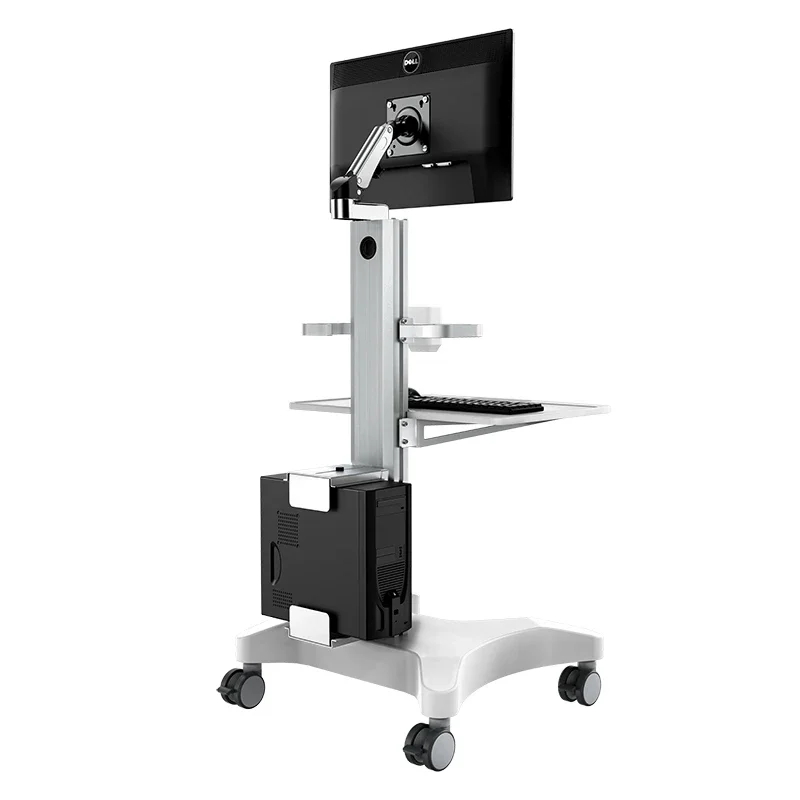 

Computer cart medical cart medical trolley dental clinic hospital stand for oral scanner