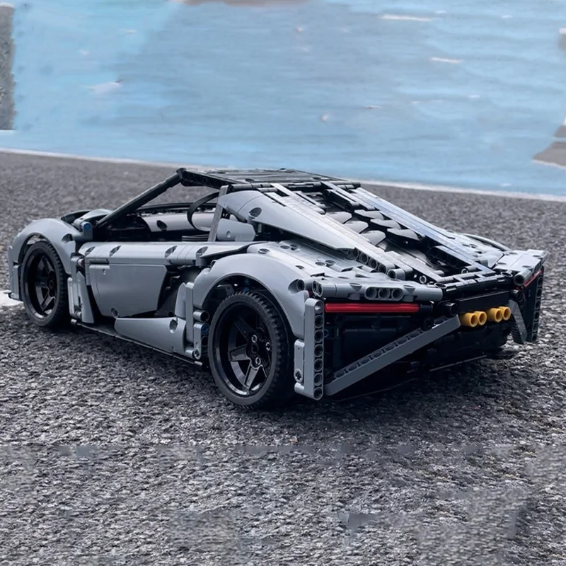1610 قطعة MOC RC Supercar نموذج فني اللبنات البناء هدية الكريسماس لتقوم بها بنفسك فكرة إبداعية لعبة الطوب عيد ميلاد الاطفال #2