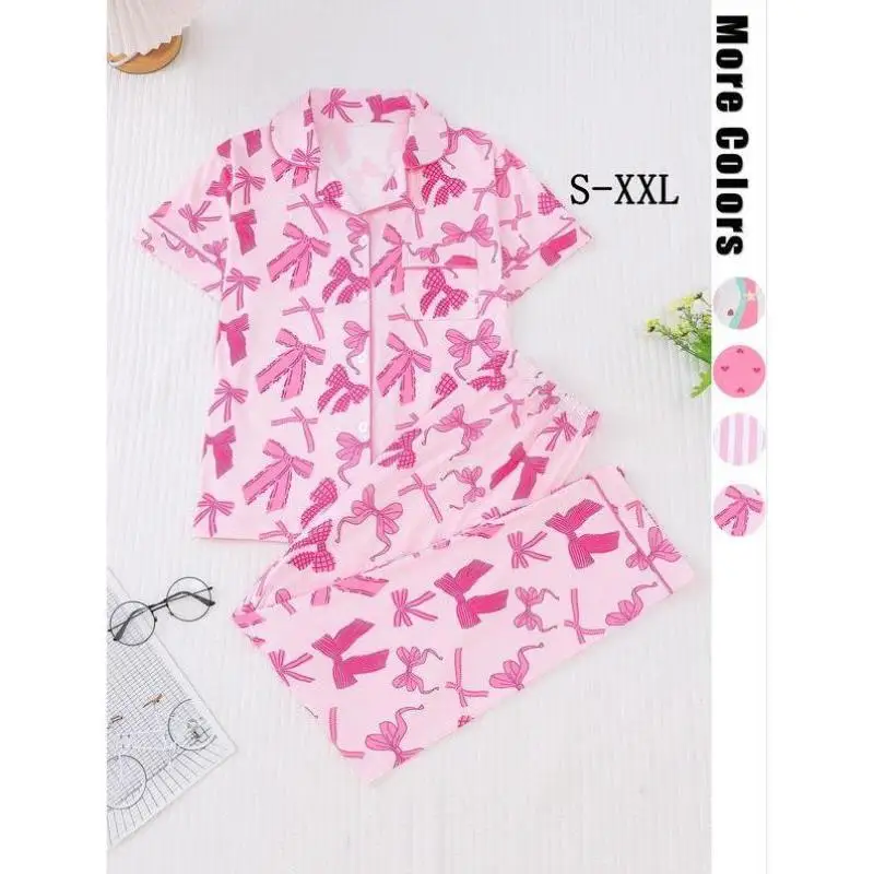 

Женская домашняя одежда с воротником с принтом Seven Sve, осенний сезон, трансграничный новый повседневный комплект спортивной одежды