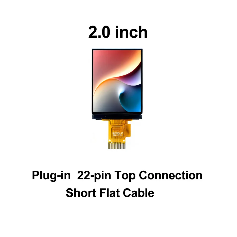 2.0-inch Color Display Screen SPI 240x320 ST7789 High-definition IPS TFT Display Screen