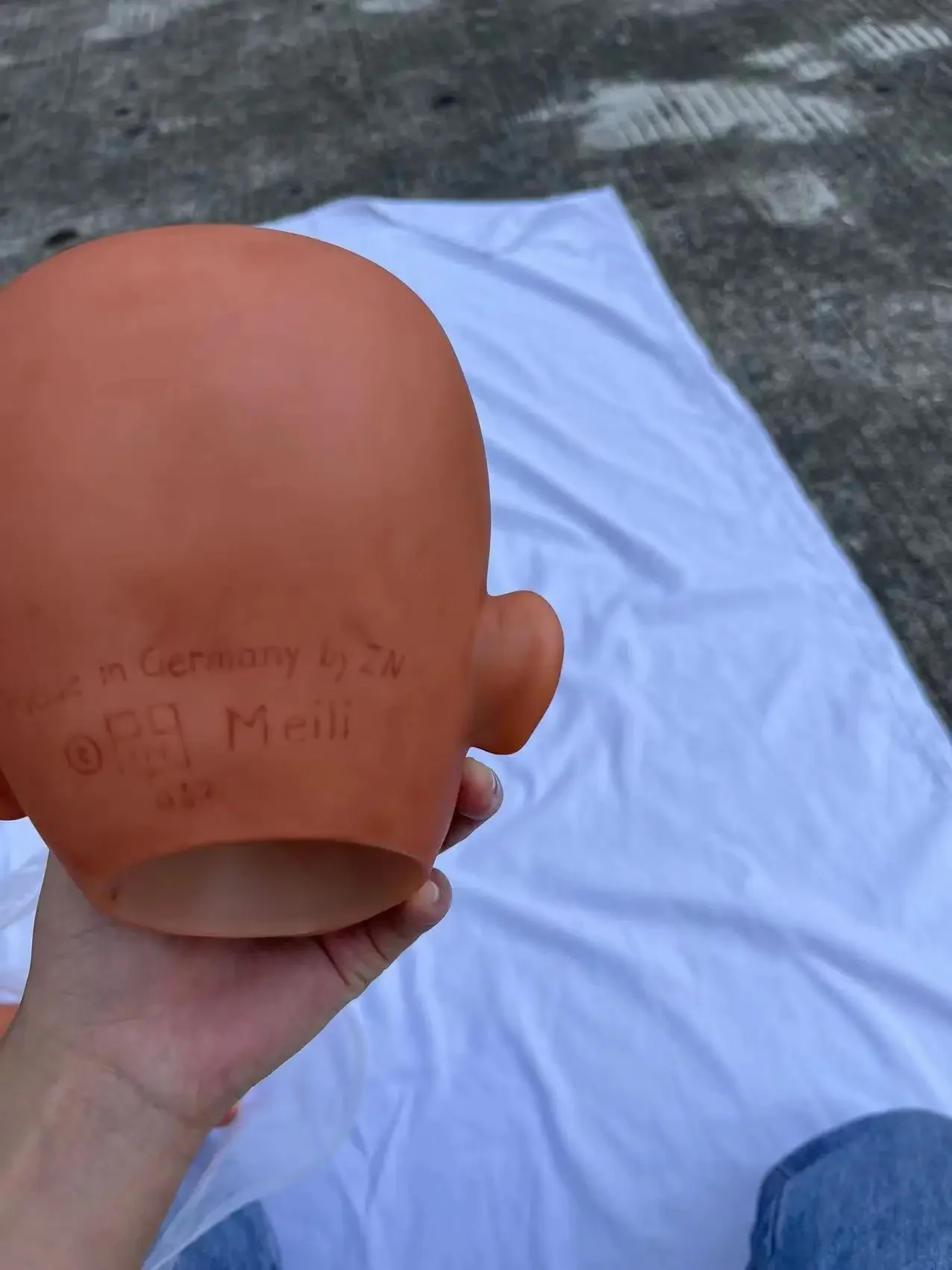 DLS Fornitura limitata personalizzata da 32 pollici Reborn Baby Meili Pelle scura Africano Enorme bambino Parte fai da te con connettori Regalo di Natale