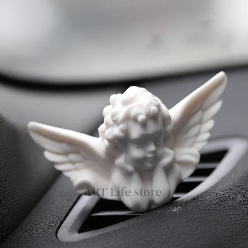 3D Kleiner Engel Silikon Seife Form DIY Nette Menschliche Figur Skulptur Gips Harz Handwerk Zement Gussform Hause Geschenk