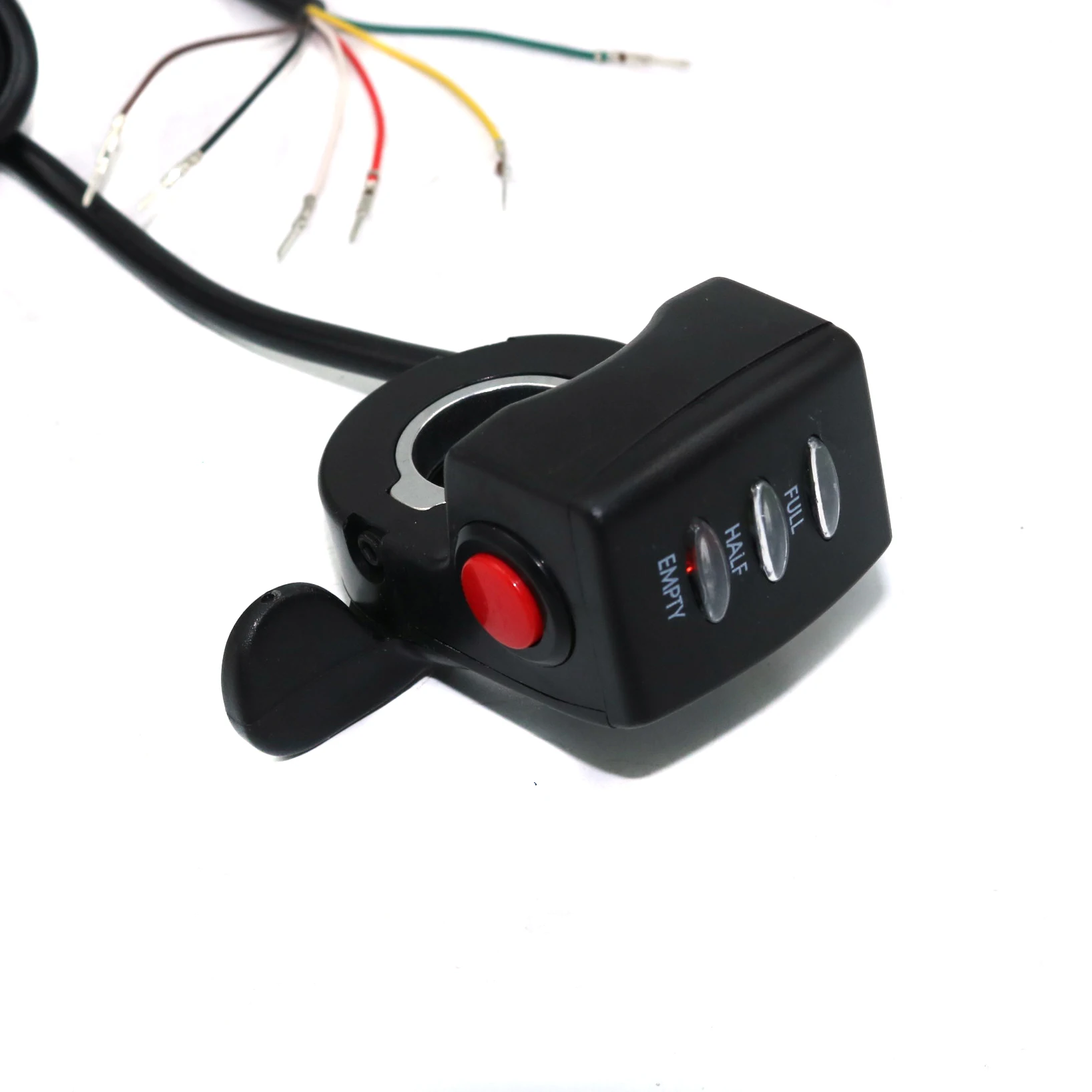 High quality 36V Thumb Throttle for 36V E-bike Conversion Kit with battery indicator&on/off switch Wuxing Brand