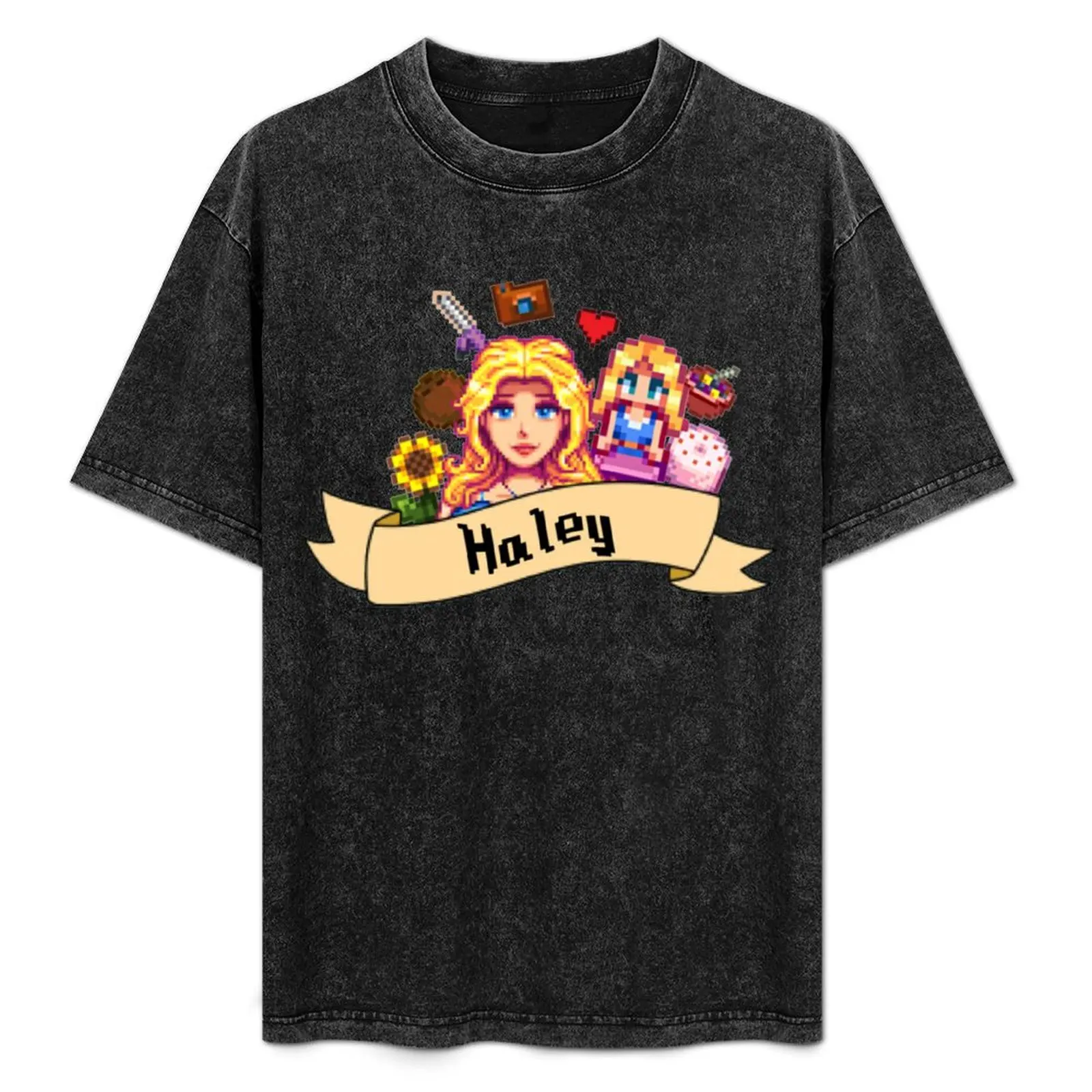 Haley -Stardew Valley T-Shirt oversize t-shirts man man t shirt fashion shirts mens big and tall t shirts