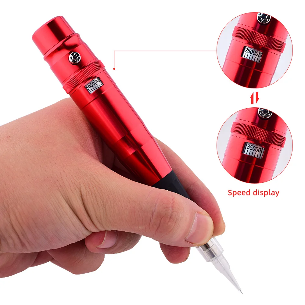 High Quality OEM Pink Digital Permanent Makeup Machine  Microblading Tattoo Machine for Semi Permanent Makeup