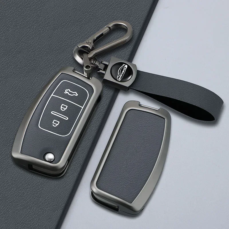 

Zinc Alloy Car Key Case Cover Protection For Ford Fiesta Focus 2 Ecosport Kuga Escape Falcon B-Max C-Max Eco Sport Galaxy